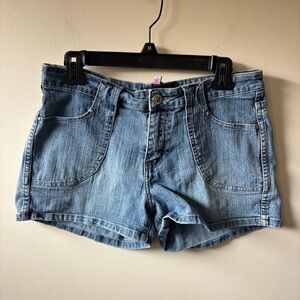 Y2K Bubblegum Light Blue Jean Shorts